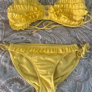Women’s bikini...bright yellow